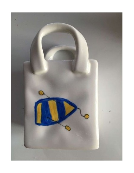 Vase panier 4 - Porcelaine en Vendée