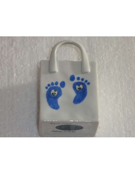 Vase panier 1 - Porcelaine en Vendée