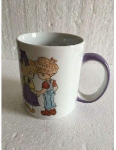 Mug fille et garçon - Porcelaine en Vendée