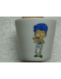Verre à dents "petit garçon" - Porcelaine en Vendée