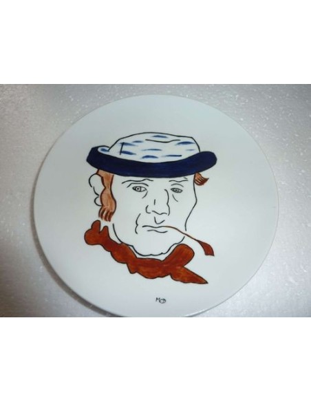 Assiette maraichine 3 - Porcelaine en Vendée