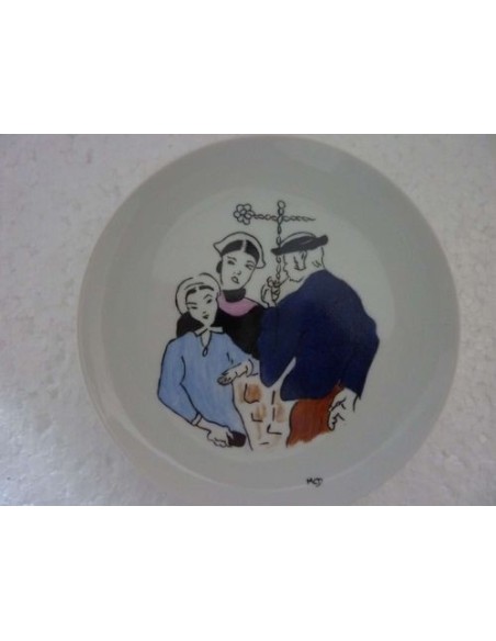 Assiette maraichine 2 - Porcelaine en Vendée