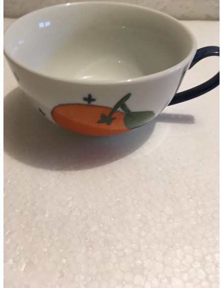 Théière égoïste les oranges - Porecelaine en Vendée