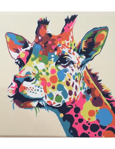 Toile unique la Girafe