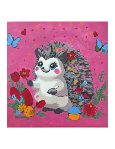 Toile unique le herisson