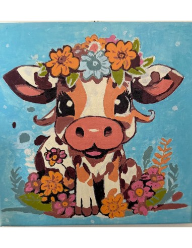 Toile unique la vache