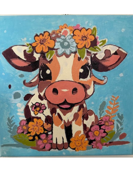 Toile unique la vache