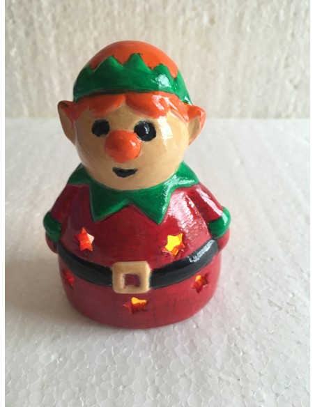 Le lutin à la couronne verte