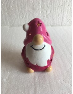 Le gnome à la chevelure rose