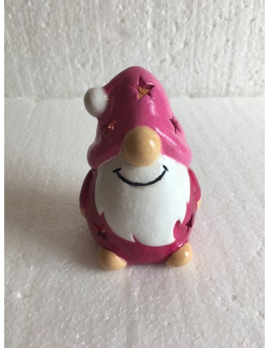 Le gnome à la chevelure rose