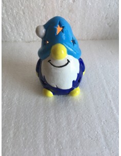 Le gnome à la chevelure bleue