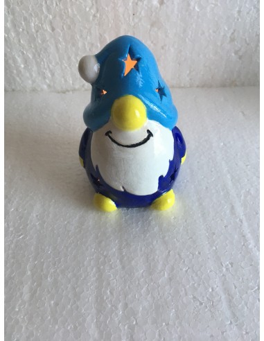 Le gnome à la chevelure bleue