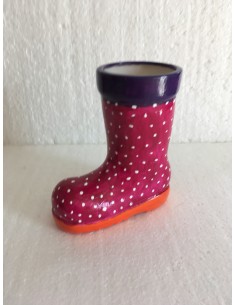 Botte en céramique rose 2