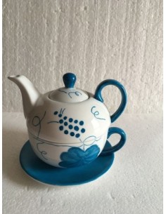 Théière égoïste Les Vignes- Porcelaine en Vendée