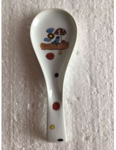 Repose cuillère à la plage - Porcelaine en Vendée