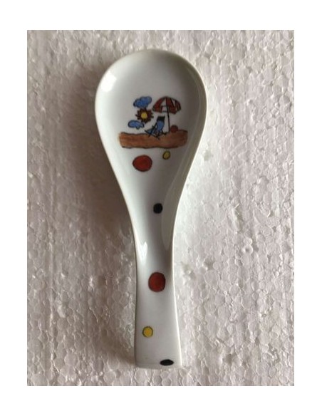 Repose cuillère à la plage - Porcelaine en Vendée