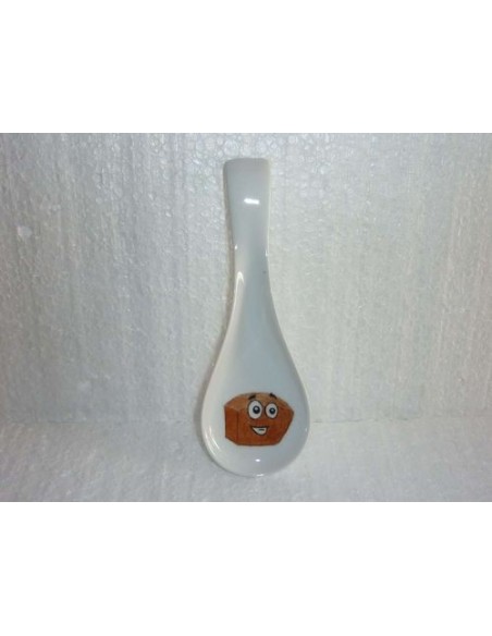 Petite repose cuillère Pain - Porcelaine en Vendée