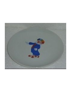 Une bonne idée de cadeau : un clown bleu ! - Porcelaine en Vendée