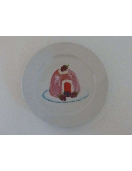 Assiette pour enfant le gâteau - Porcelaine en Vendée