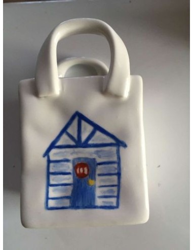 Vase panier 3 - Porcelaine en Vendée