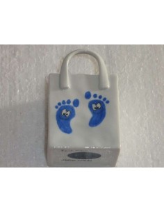 Vase panier 1 - Porcelaine en Vendée