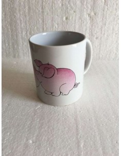 Mug Cochon - Porcelaine en Vendée