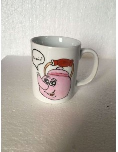 Mug " je crois que j'ai envie d'un petit (rose) - Porcelaine en Vendée
