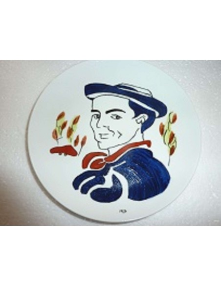 Assiette maraichine 1 - Porcelaine en Vendée