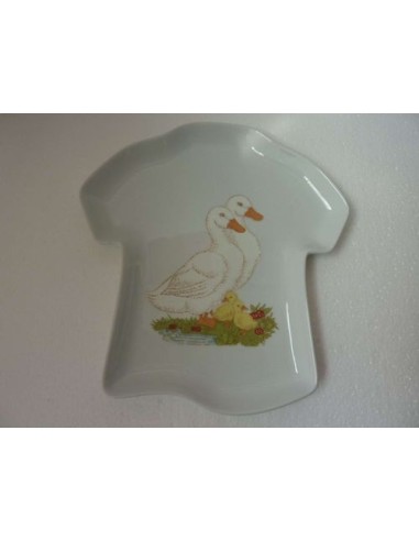 Plat  les canards - Porcelaine en Vendée