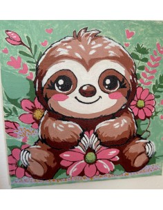 Toile unique le Paresseux souriant