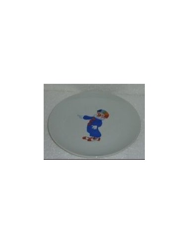 Une bonne idée de cadeau : un clown bleu ! - Porcelaine en Vendée
