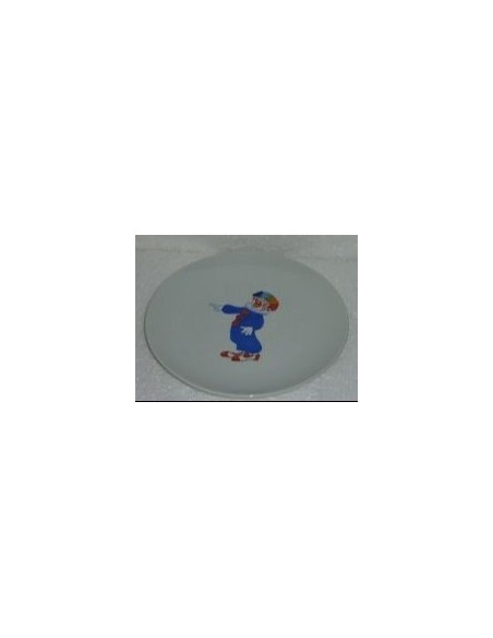 Une bonne idée de cadeau : un clown bleu ! - Porcelaine en Vendée