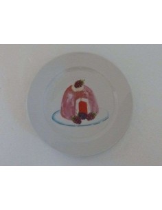 Assiette pour enfant le gâteau - Porcelaine en Vendée