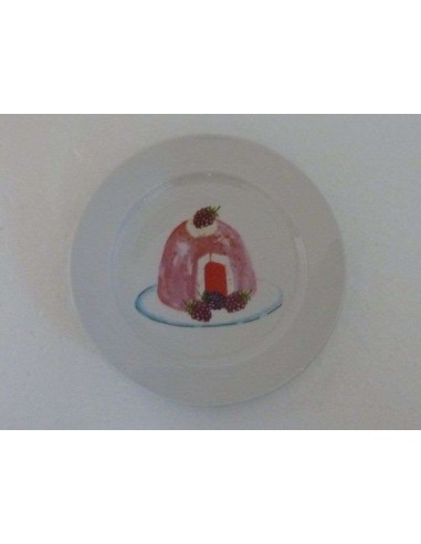 Assiette pour enfant le gâteau - Porcelaine en Vendée