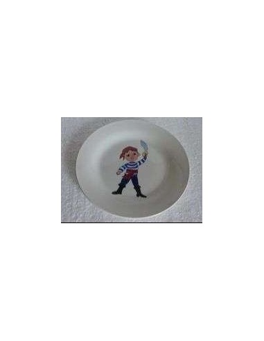 Assiette pirate - Porcelaine en Vendée